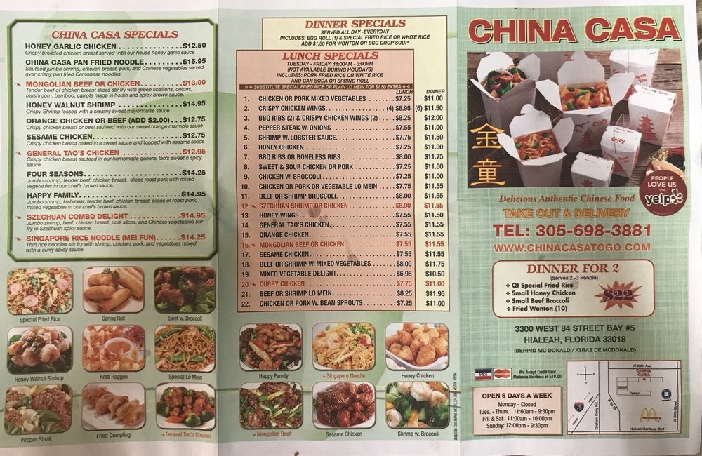 DISH OF THE WEEK (Sunday- 6/24/18- China Casa- Hialeah) | Jeff Eats