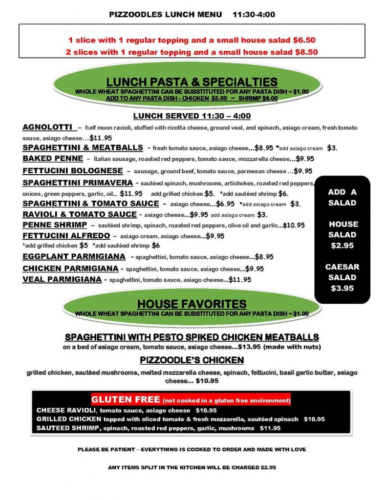 Pizzoodles (Vero Beach) Jeff Eats