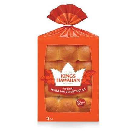 King’s Hawaiian Original Hawaiian Sweet Rolls & Kings Hawaiian Savory ...