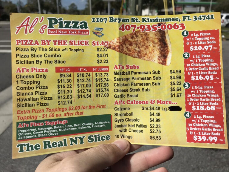 DISH OF THE WEEK (Sunday 3/28/20 Al’s Pizza Kissimmee) Jeff Eats
