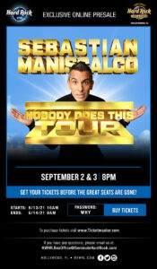 Sebastian Maniscalco On Record Breaking 'Nobody Does This' Tour And  Maintaining Success