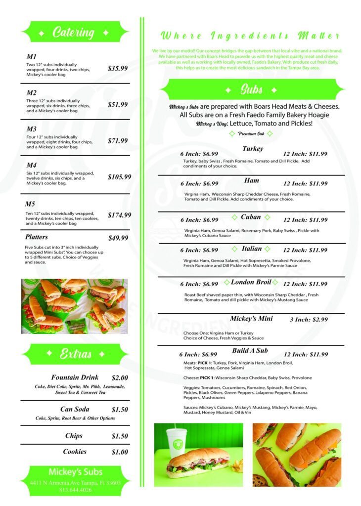 Mickey’s Subs (Tampa) Jeff Eats