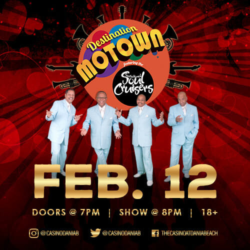 Win 2 Tickets Destination Motown featuring The Sensational Soul