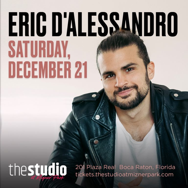 Eric D'Alessandro Comedian- ERIC D’ALESSANDRO/ Saturday, December 21st, 2024 7pm & 9pm